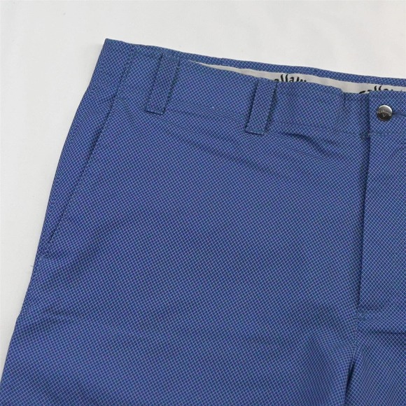 Callaway 40 x 9" Blue Diamond‎ Woven Tech Flex Performance Golf Chino Shorts - Picture 2 of 5